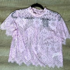 Forever 21 Lilac Top